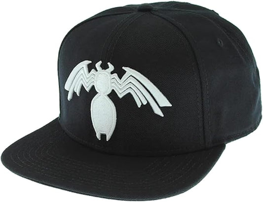 MARVEL - Venom Embroidered Spider Logo Snapback Hat