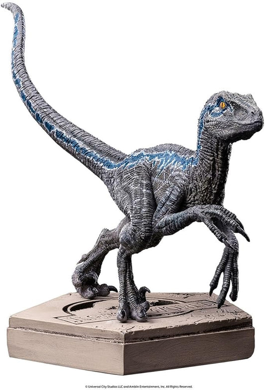 Iron Studios - Icons - Jurassic World - Velociraptor Blue (A)
