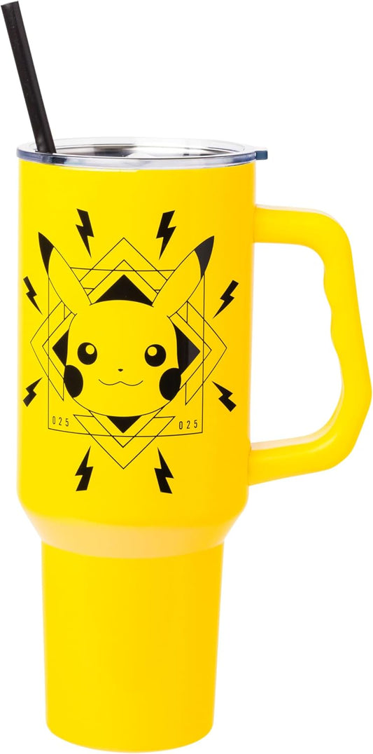 POKEMON -  40oz Tumbler w/Acrylic Straw
