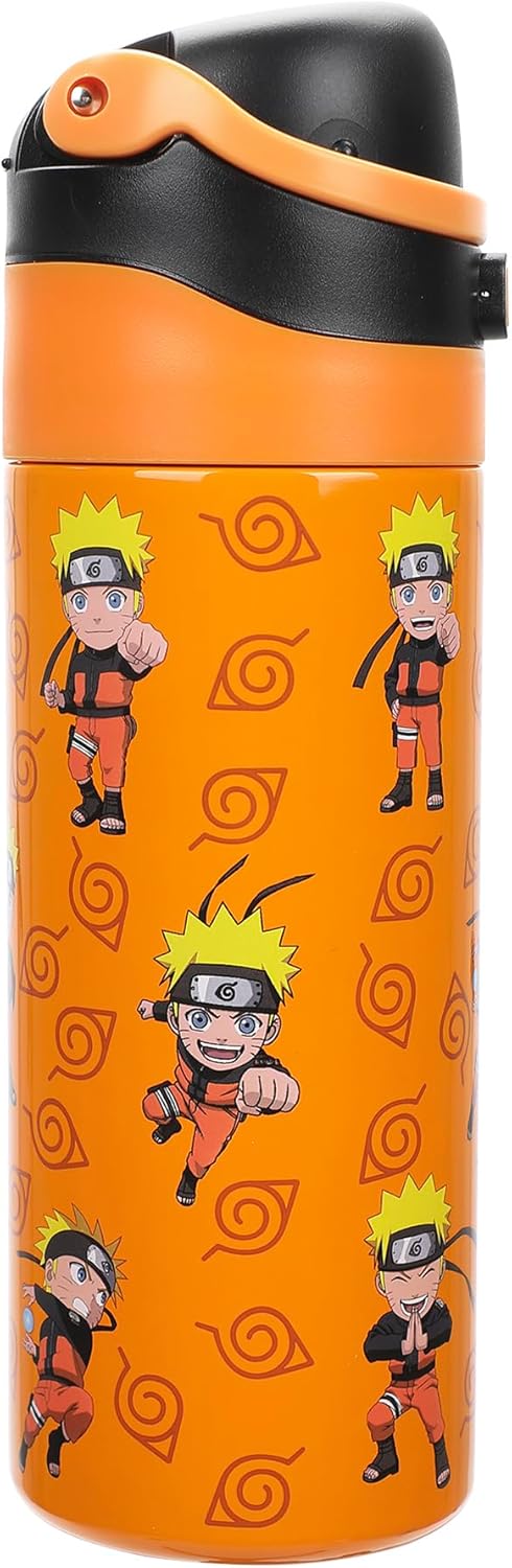 NARUTO - Naruto Khargo 24 Oz. Stainless Steel Tumbler With Flip-Top Lid