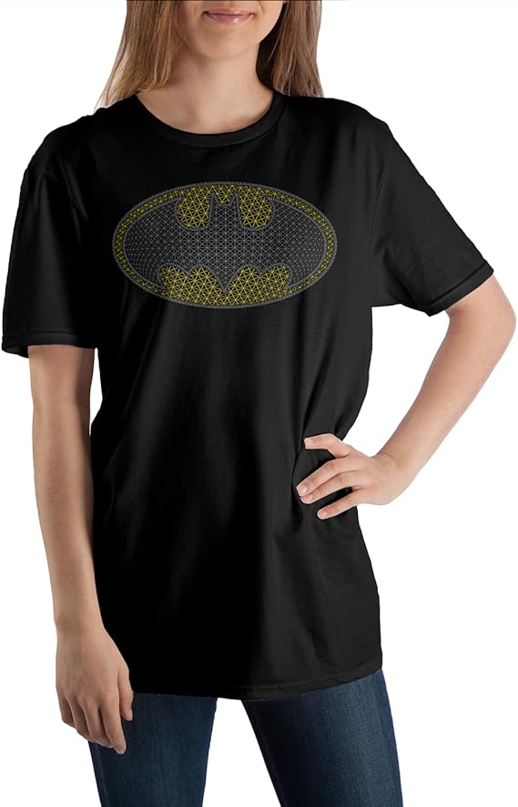 BATMAN - Mesh Logo T-shirt