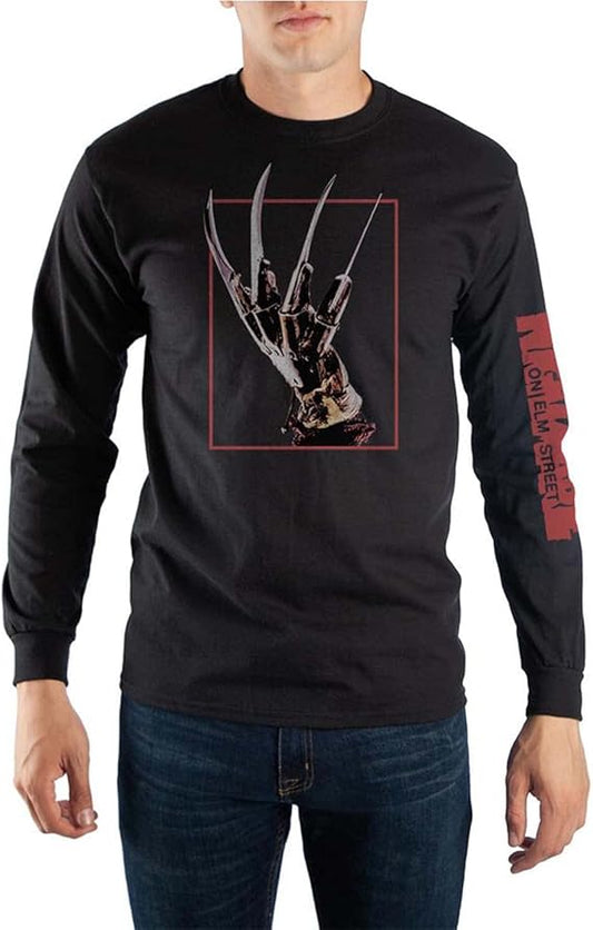NIGHTMARE ON ELM STREET - Freddy's Gloves Long Sleeve T-shirt