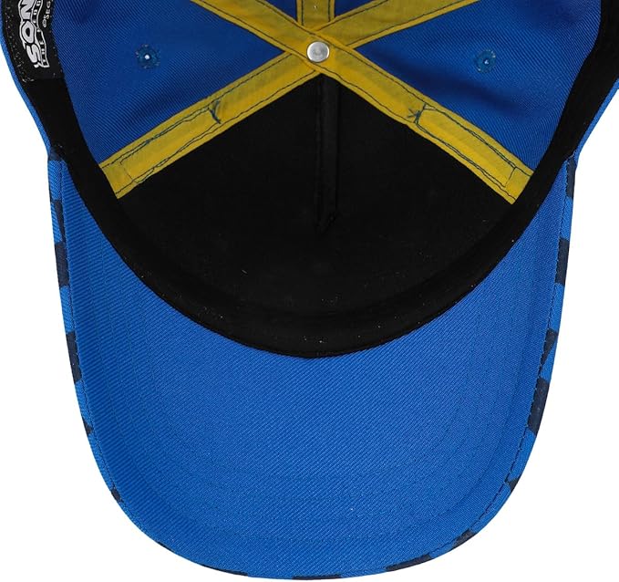 SONIC - 3D Ears Checkered Youth Snapback