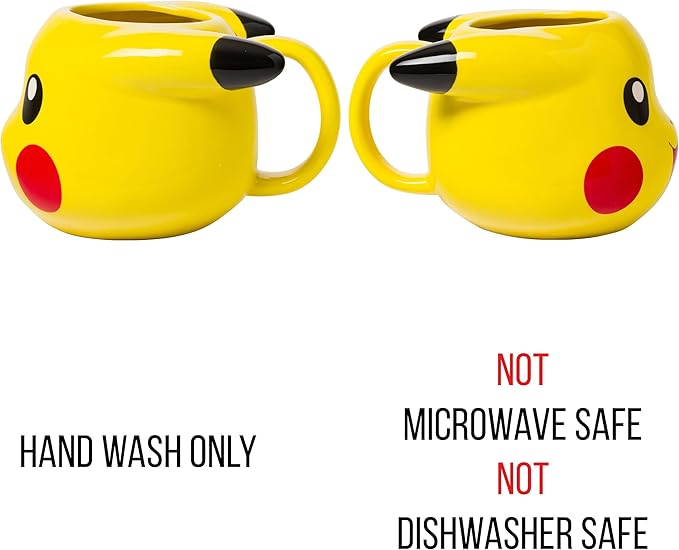 POKEMON - Pokémon 3D Shaped Mug – Pikachu (Classic)