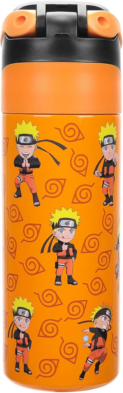 NARUTO - Naruto Khargo 24 Oz. Stainless Steel Tumbler With Flip-Top Lid
