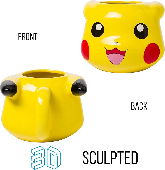 POKEMON - Pokémon 3D Shaped Mug – Pikachu (Classic)