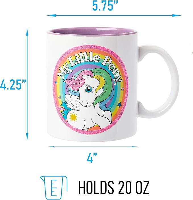 MY LITTLE PONY - My Little Pony Jumbo Mug – Retro (Glitter)
