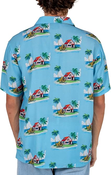 Dragon Ball Z - Button Up Kame House
