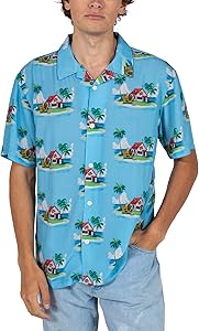 Dragon Ball Z - Button Up Kame House
