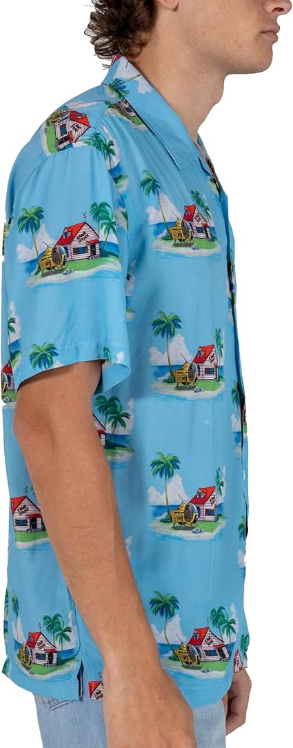 Dragon Ball Z - Button Up Kame House