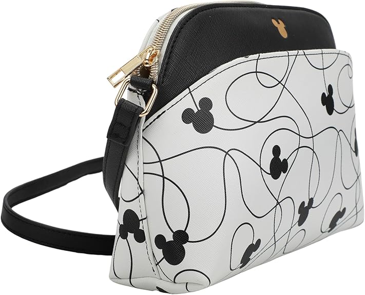 Mickey Mouse Silhouette Crossbody Purse