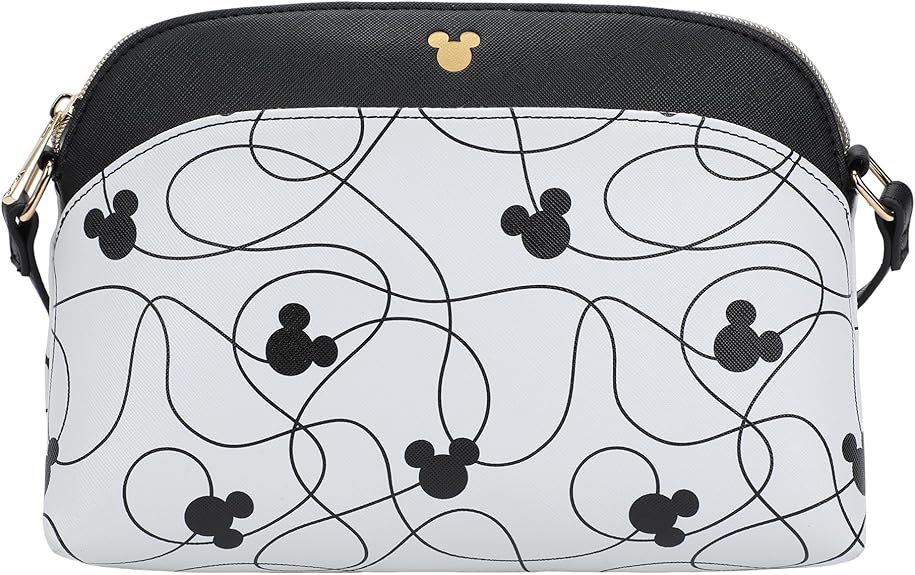 Mickey Mouse Silhouette Crossbody Purse