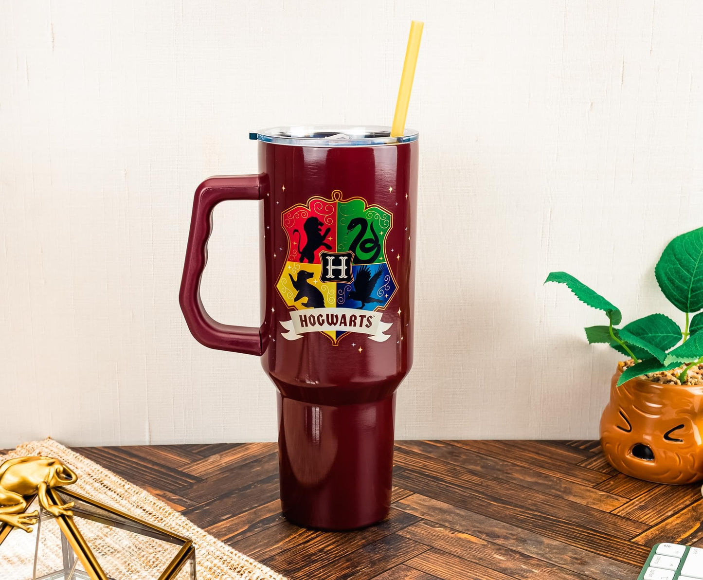 HARRY POTTER - Harry Potter 40oz Steel Tumbler - Hogwarts