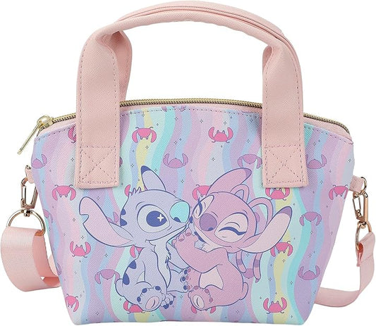 DISNEY - Lilo & Stitch PU Double-handle Crossbody Purse