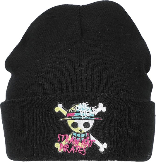 NETFLIX - One Piece – Straw Hat Pirates Logo Black Beanie