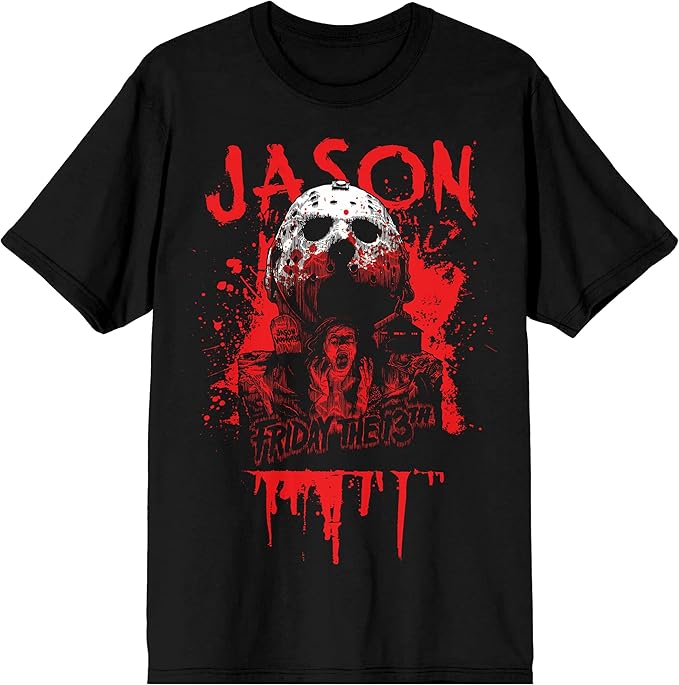 FRIDAY THE 13TH - Jason Vorhees Black T-Shirt