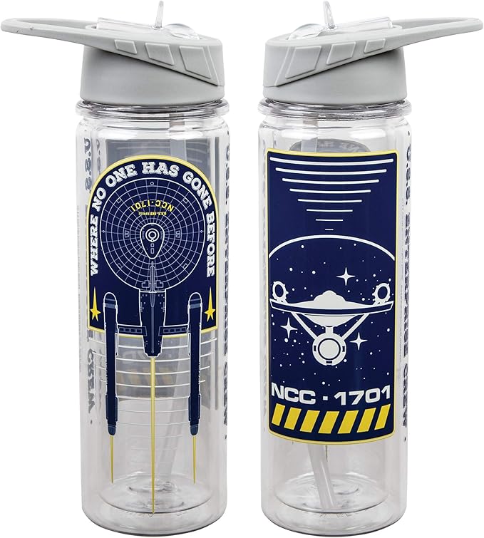 STAR TREK - UV 16oz TRITAN WATER BOTTLE