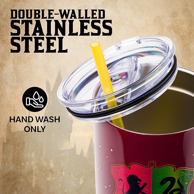 HARRY POTTER - Harry Potter 40oz Steel Tumbler - Hogwarts
