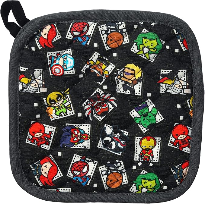 Marvel Kawaii Dish Towel and Potholder Set