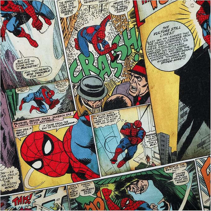 Marvel Spider-Man Action Wall Dish Towel and Oven Mitt Set