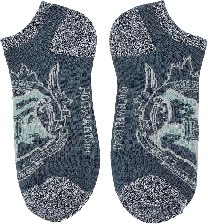 HARRY POTTER - Hedwig Letters Solemnly Swear Icons Hogwarts Crest knit Socks