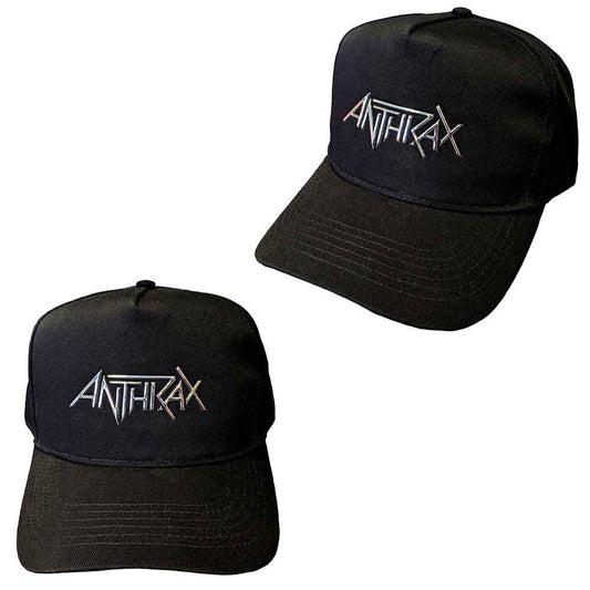 ANTHRAX - Anthrax Unisex Baseball Cap: Sonic Silver Logo
