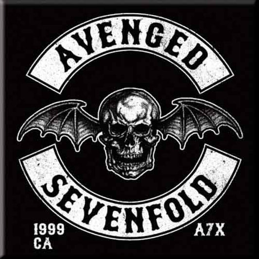 AVENGED SEVENFOLD - Fridge Magnet: Death Bat Crest