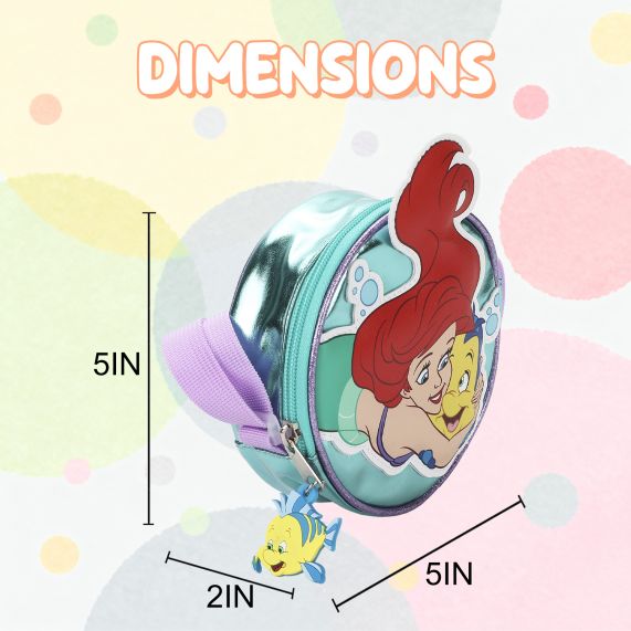 DISNEY PRINCESS - The Little Mermaid Crossbody Purse Bag
