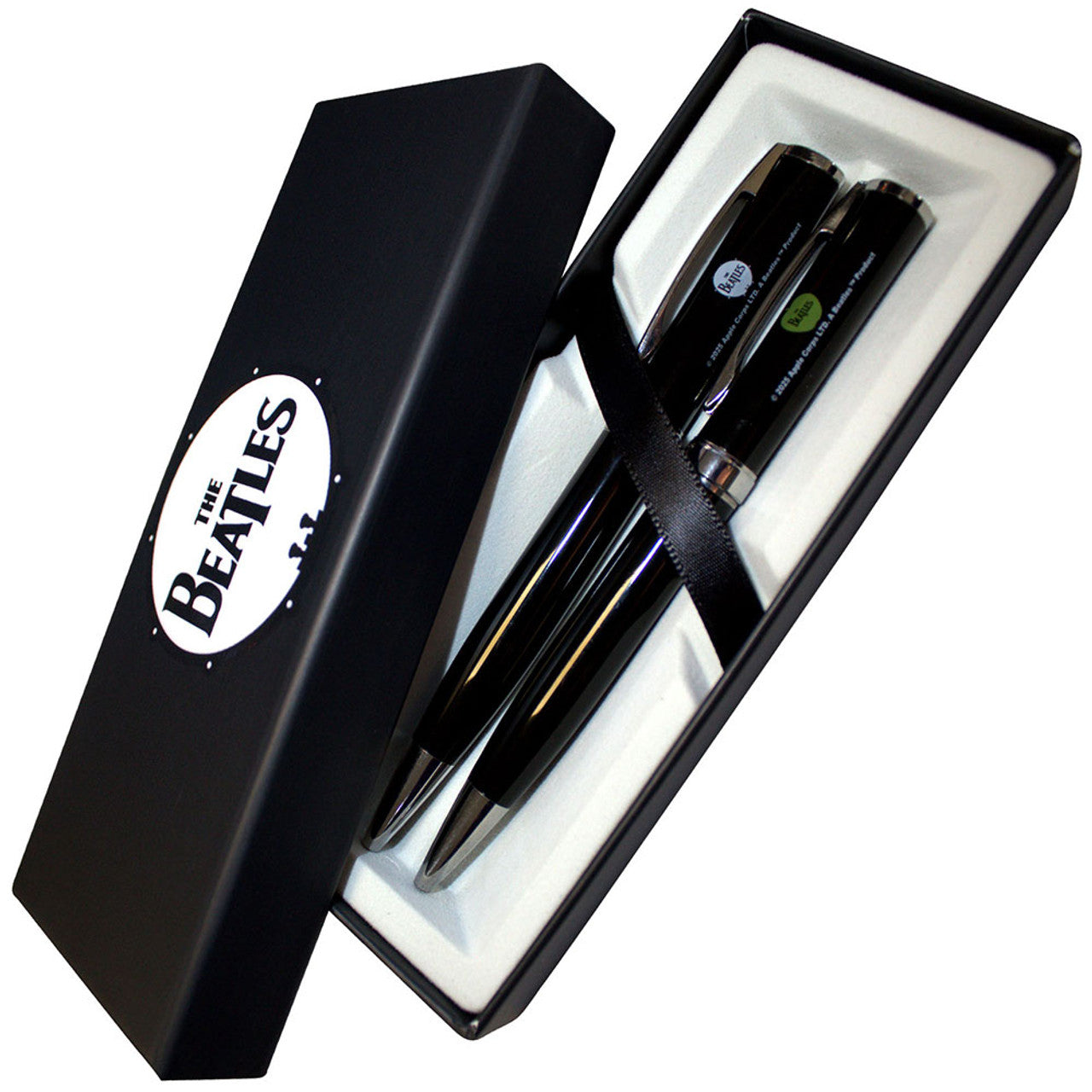 THE BEATLES - Gift Pen: Drum & Apple Logos