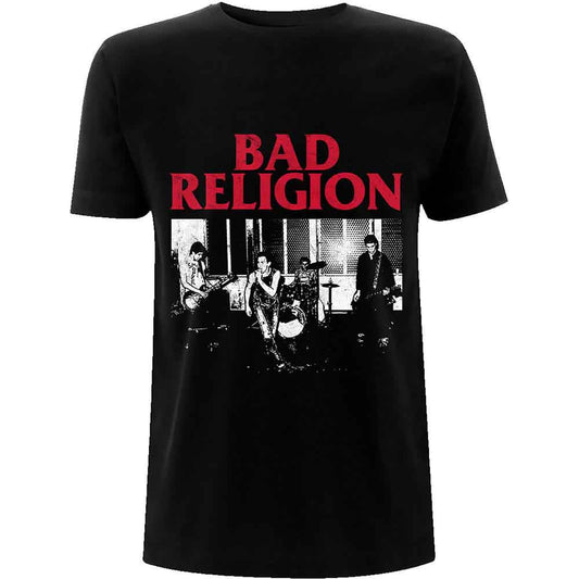 BAD RELIGION - Unisex T-Shirt: Live 1980 (Black)