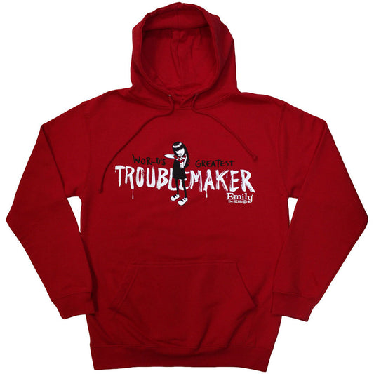 EMILY THE STRANGE - Troublemaker pullover hoodie