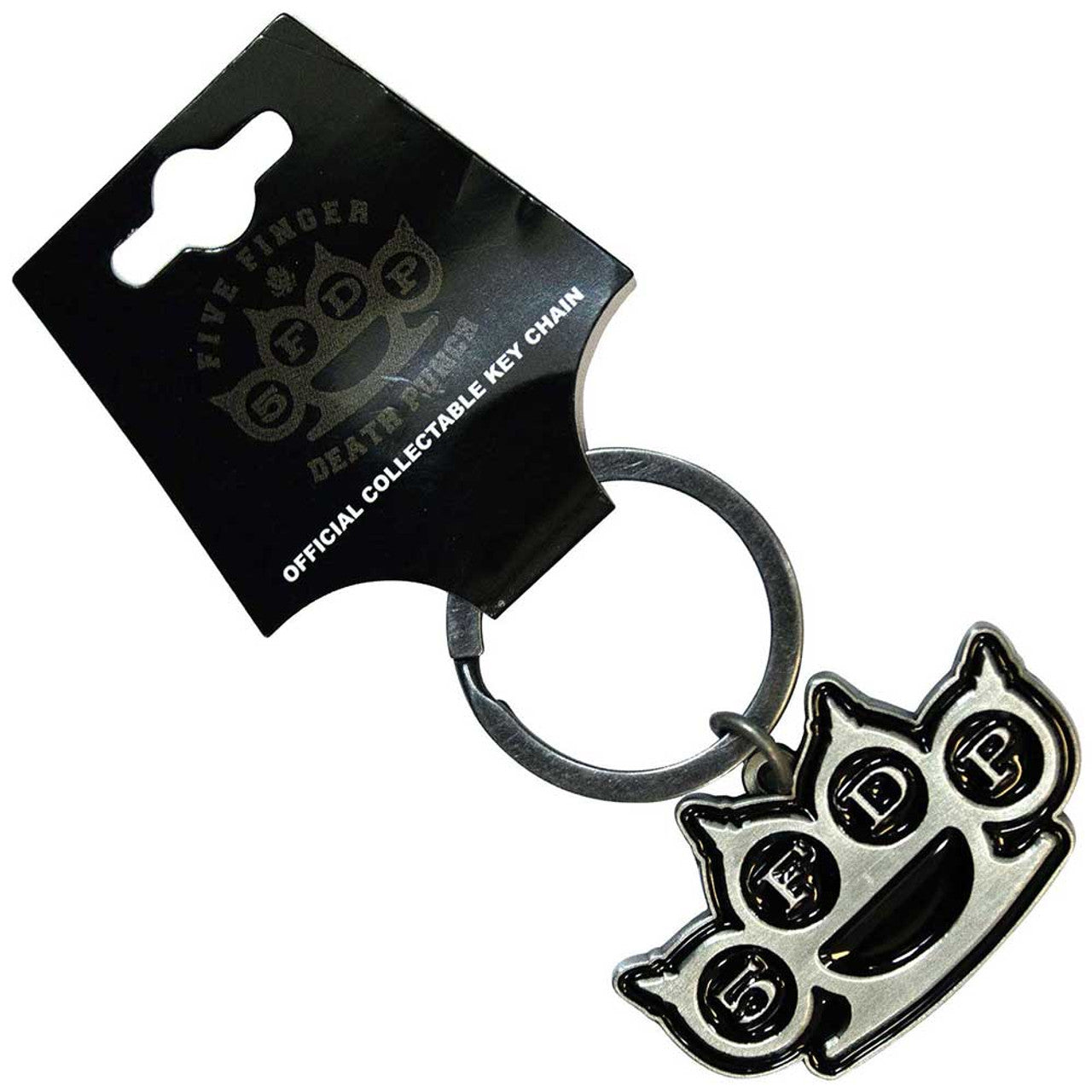 FIVE FINGER DEATH PUNCH - Official Collectable Keychain: Knuckles Cut-Out