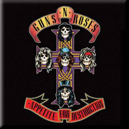 GUNS'N ROSES - Fridge Magnet: Appetite
