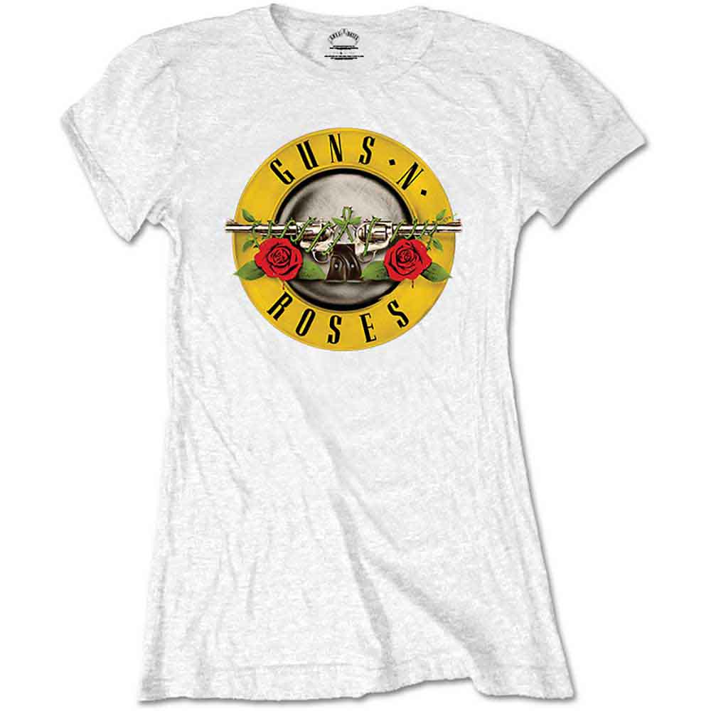 Guns'n Roses - Classic Logo T-Shirt (white)