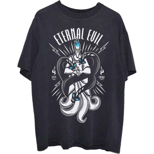 HERCULES - Disney Unisex Hercules Hades Eternal Evil (Black) T-Shirt