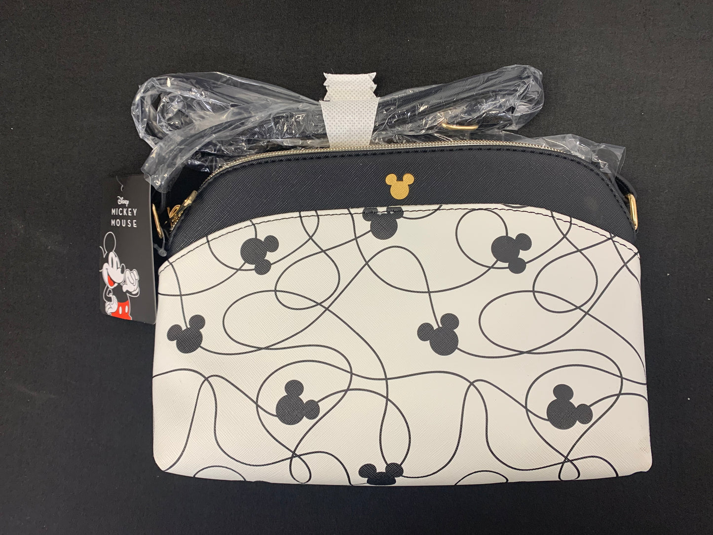 Mickey Mouse Silhouette Crossbody Purse