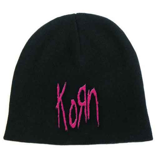 KORN - Unisex Beanie Hat: Logo (Black)