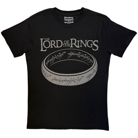 LORD OF THE RINGS - Lord Of The Rings Greyscale Ring T-SHIRT