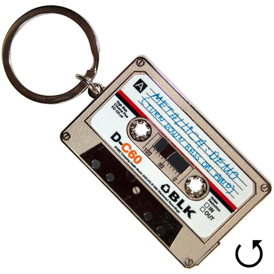 METALLICA - Official Collectable Keychain: No Life 'Til Leather (Double Sided)