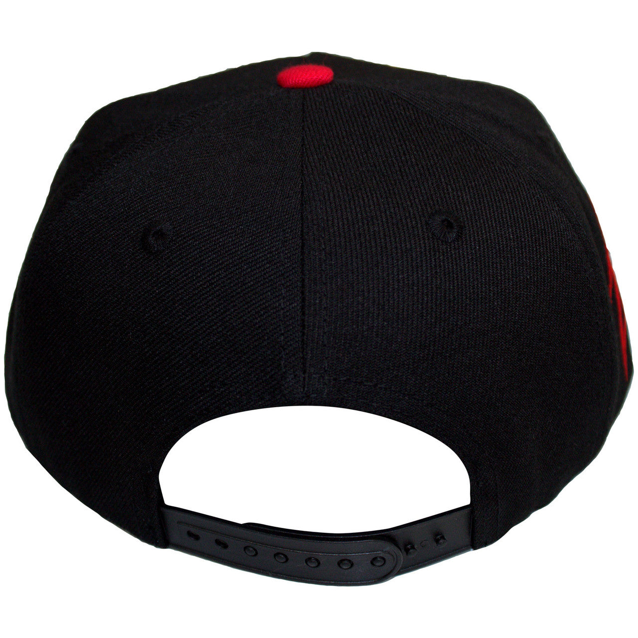 Metallica Unisex Snapback Cap: The Shortest Straw Red Eyes (Black & Red)