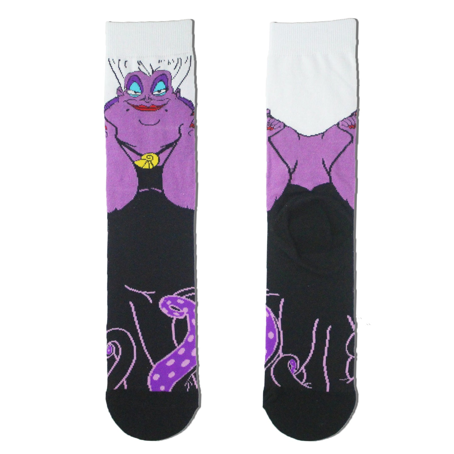 DISNEY VILLAINS - Ursula Crew Socks