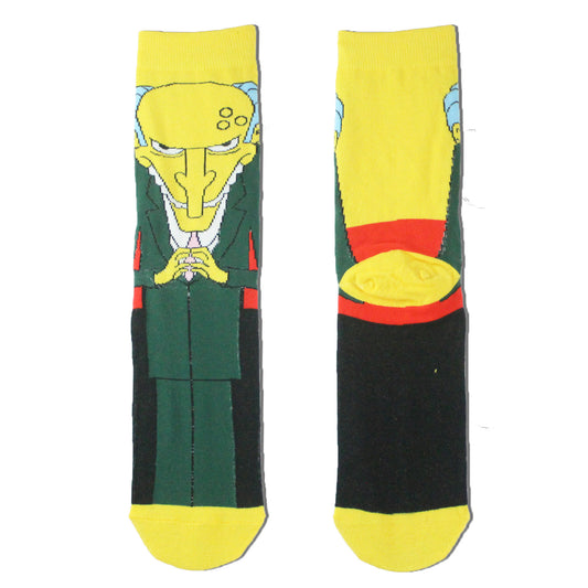 THE SIMPSONS - Mr. Burns Crew Socks