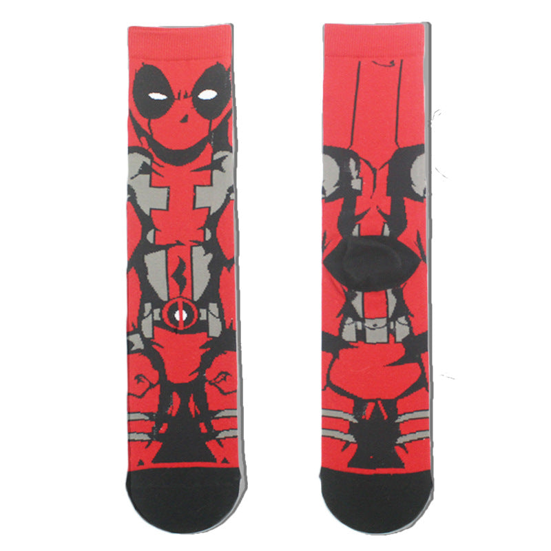 MARVEL UNIVERSE - Deadpool Crew Socks
