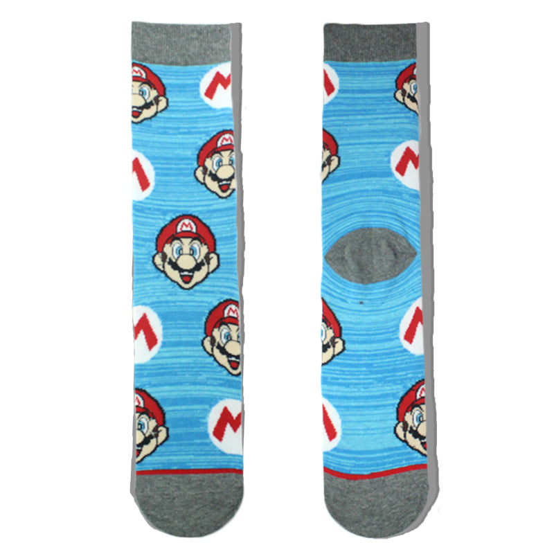SUPER MARIO - Mario & Logo Crew Socks