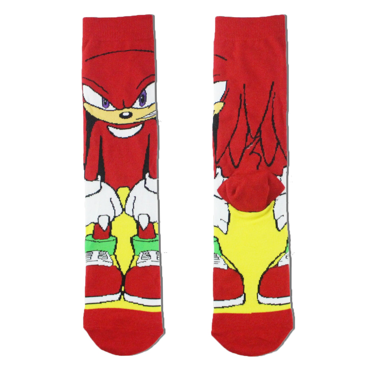SONIC - Knuckles the Echidna Crew Socks