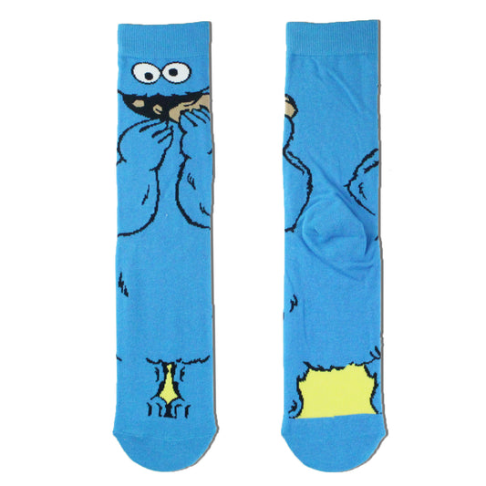 SESAME STREET - Cookie Monster Crew Socks