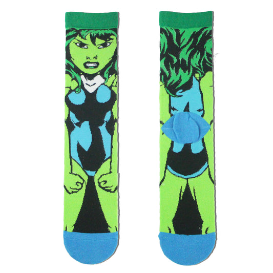 MARVEL UNIVERSE - She-Hulk Crew Socks