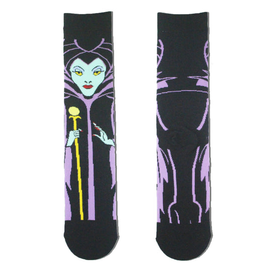 DISNEY VILLAINS - Maleficent Crew Socks