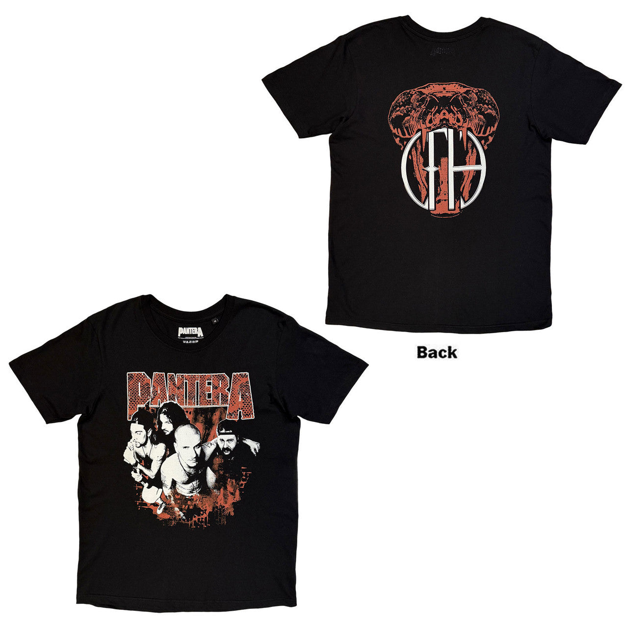 PANTERA - Cowboys From Hell Snake T-SHIRT