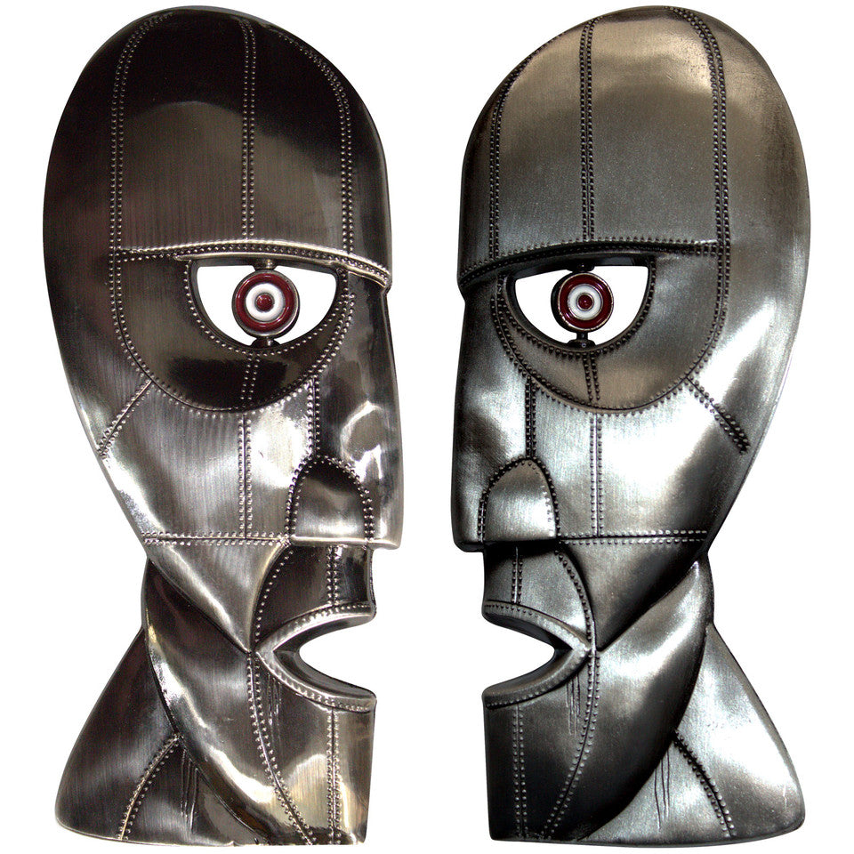 PINK FLOYD - Epoxy Magnet Set: Metal Heads (3D/Spinning Function)